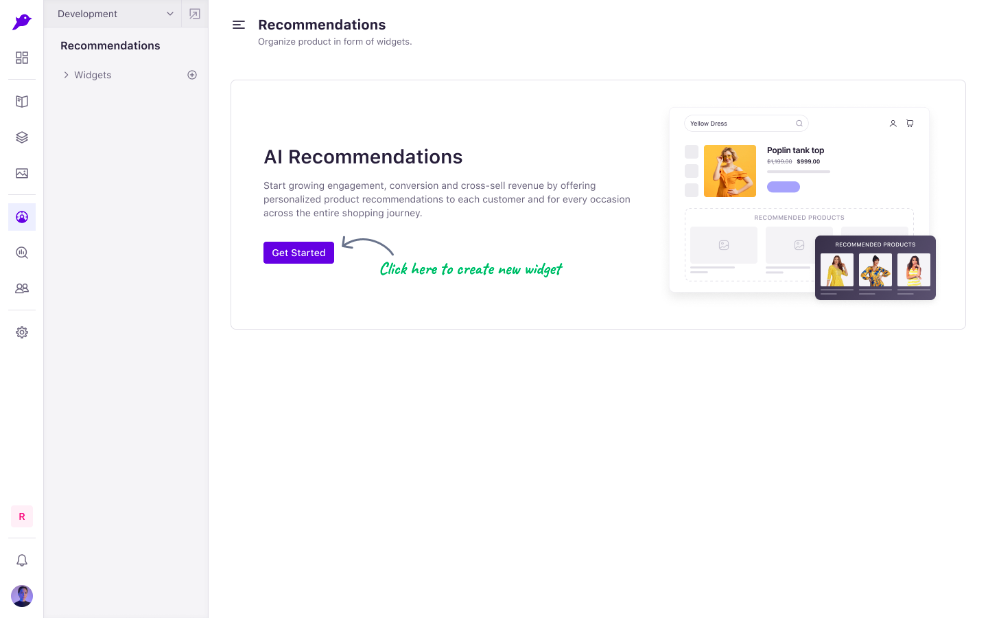 Recommendations - Listing - Empty State.png